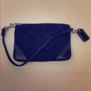 COACH Classic Black wristlet